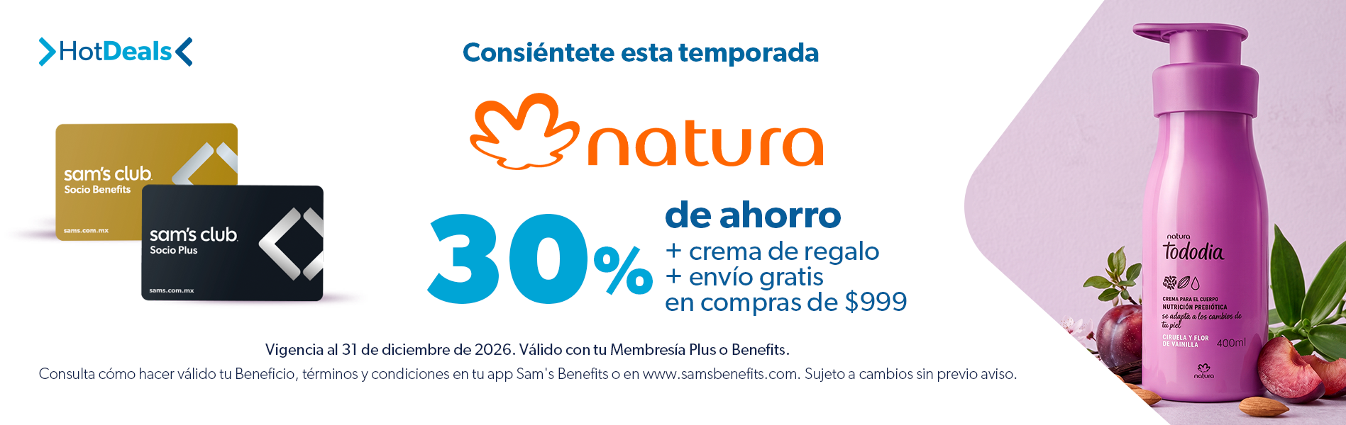 Sam's Club samsclub samsbenefits hazte socio cine viajes hot deals restaurantes educacion ropa accesorio mascotas salud entretenimiento fitness puntos
